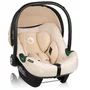 Scoica auto, Lionelo, i-Size Astrid, 0-13 Kg, 40-87 cm, Cu maner si capotina reglabile, Cu protectie laterala avansata, Salteluta confortabila, Testat ADAC, Conform cu standardul european de securitate R129, Bej - 6