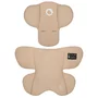 Scoica auto, Lionelo, i-Size Astrid, 0-13 Kg, 40-87 cm, Cu maner si capotina reglabile, Cu protectie laterala avansata, Salteluta confortabila, Testat ADAC, Conform cu standardul european de securitate R129, Bej - 13
