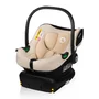 Scoica auto, Lionelo, i-Size Astrid, 0-13 Kg, 40-87 cm, Cu maner si capotina reglabile, Cu protectie laterala avansata, Salteluta confortabila, Testat ADAC, Conform cu standardul european de securitate R129, Bej - 15