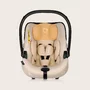 Scoica auto, Lionelo, i-Size Astrid, 0-13 Kg, 40-87 cm, Cu maner si capotina reglabile, Cu protectie laterala avansata, Salteluta confortabila, Testat ADAC, Conform cu standardul european de securitate R129, Bej - 19