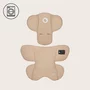 Scoica auto, Lionelo, i-Size Astrid, 0-13 Kg, 40-87 cm, Cu maner si capotina reglabile, Cu protectie laterala avansata, Salteluta confortabila, Testat ADAC, Conform cu standardul european de securitate R129, Bej - 20