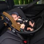 Scoica auto, Lionelo, i-Size Astrid, 0-13 Kg, 40-87 cm, Cu maner si capotina reglabile, Cu protectie laterala avansata, Salteluta confortabila, Testat ADAC, Conform cu standardul european de securitate R129, Bej - 22