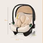 Scoica auto, Lionelo, i-Size Astrid, 0-13 Kg, 40-87 cm, Cu maner si capotina reglabile, Cu protectie laterala avansata, Salteluta confortabila, Testat ADAC, Conform cu standardul european de securitate R129, Bej - 27