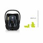 Scoica auto, Lionelo, i-Size Astrid, Include baza Isofix, 0-13 Kg, 40-87 cm, Cu maner si capotina reglabile, Cu protectie laterala avansata, Salteluta confortabila,  Testat ADAC, Conform cu R129, Negru/Gri - 20