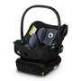 Scoica auto, Lionelo, i-Size Astrid, Include baza Isofix, 0-13 Kg, 40-87 cm, Cu maner si capotina reglabile, Cu protectie laterala avansata, Salteluta confortabila,  Testat ADAC, Conform cu R129, Negru/Gri - 3