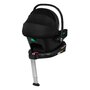 Scoica auto, Lionelo, i-Size Astrid, Include baza Isofix, 0-13 Kg, 40-87 cm, Cu maner si capotina reglabile, Cu protectie laterala avansata, Salteluta confortabila,  Testat ADAC, Conform cu R129, Negru/Gri - 6