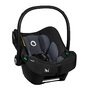 Scoica auto, Lionelo, i-Size Astrid, Include baza Isofix, 0-13 Kg, 40-87 cm, Cu maner si capotina reglabile, Cu protectie laterala avansata, Salteluta confortabila,  Testat ADAC, Conform cu R129, Negru/Gri - 9