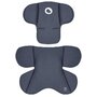 Scoica auto, Lionelo, i-Size Astrid, Include baza Isofix, 0-13 Kg, 40-87 cm, Cu maner si capotina reglabile, Cu protectie laterala avansata, Salteluta confortabila,  Testat ADAC, Conform cu R129, Negru/Gri - 18