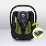 Scoica auto, Lionelo, i-Size Astrid, Include baza Isofix, 0-13 Kg, 40-87 cm, Cu maner si capotina reglabile, Cu protectie laterala avansata, Salteluta confortabila,  Testat ADAC, Conform cu R129, Negru/Gri - 23