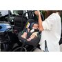Scoica auto, Lionelo, i-Size Astrid, Include baza Isofix, 0-13 Kg, 40-87 cm, Cu maner si capotina reglabile, Cu protectie laterala avansata, Salteluta confortabila,  Testat ADAC, Conform cu R129, Negru/Gri - 39