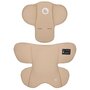 Scoica auto, Lionelo, i-Size Astrid, Include baza Isofix, 0-13 Kg, 40-87 cm, Cu maner si capotina reglabile, Cu protectie laterala avansata, Salteluta confortabila, Testat ADAC, Conform cu R129, Bej - 4