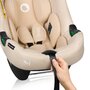 Scoica auto, Lionelo, i-Size Astrid, Include baza Isofix, 0-13 Kg, 40-87 cm, Cu maner si capotina reglabile, Cu protectie laterala avansata, Salteluta confortabila, Testat ADAC, Conform cu R129, Bej - 3