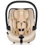 Scoica auto, Lionelo, i-Size Astrid, Include baza Isofix, 0-13 Kg, 40-87 cm, Cu maner si capotina reglabile, Cu protectie laterala avansata, Salteluta confortabila, Testat ADAC, Conform cu R129, Bej - 7