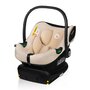 Scoica auto, Lionelo, i-Size Astrid, Include baza Isofix, 0-13 Kg, 40-87 cm, Cu maner si capotina reglabile, Cu protectie laterala avansata, Salteluta confortabila, Testat ADAC, Conform cu R129, Bej - 11