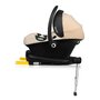 Scoica auto, Lionelo, i-Size Astrid, Include baza Isofix, 0-13 Kg, 40-87 cm, Cu maner si capotina reglabile, Cu protectie laterala avansata, Salteluta confortabila, Testat ADAC, Conform cu R129, Bej - 14