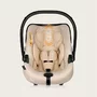 Scoica auto, Lionelo, i-Size Astrid, Include baza Isofix, 0-13 Kg, 40-87 cm, Cu maner si capotina reglabile, Cu protectie laterala avansata, Salteluta confortabila, Testat ADAC, Conform cu R129, Bej - 23