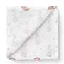 Scutec din bambus, Bocioland, Material certificat Oeko Tex Standard 100, 75x75 cm, Bunnies - 4