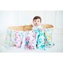 Scutec din bambus, Bocioland, Bees, Material certificat Oeko Tex Standard 100, Dimensiune mare, 75x75 cm, Multicolor - 5