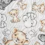 Scutec impermeabil, New Baby, Din flanel, Cu multiple intrebuintari, Dimensiune 57x47 cm, Baby Zoo - 2