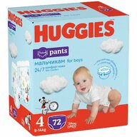 Huggies - Pants D Box (nr 4) Boy 72 buc, 9-14 kg