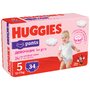 Huggies - Pants D Jumbo (nr 5) Girl 34 buc, 12-17 kg - 1