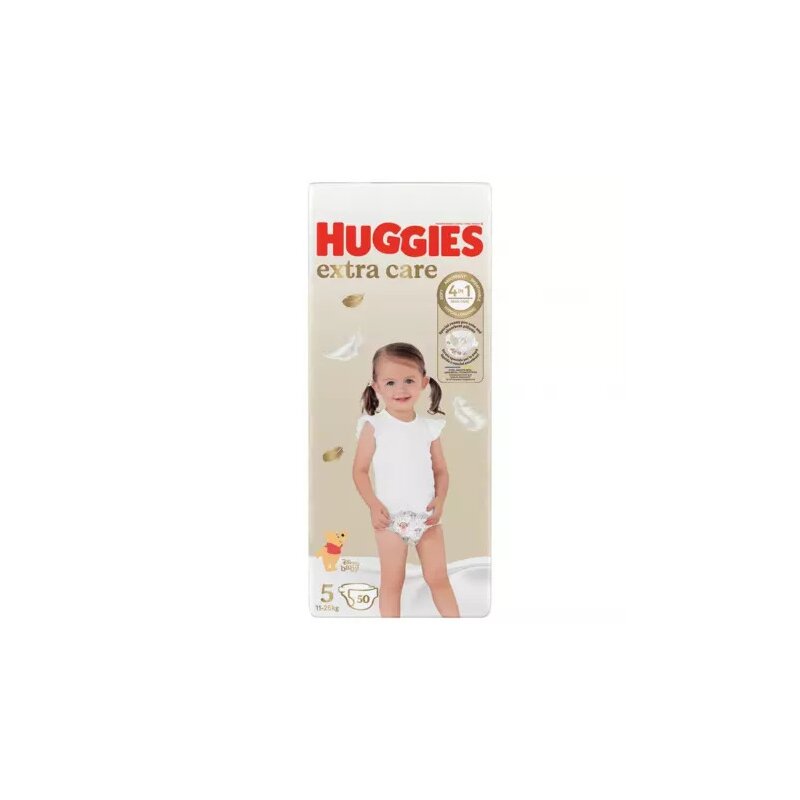 Scutece Huggies Extra Care Mega marimea 5, 11-25 kg, 50 buc