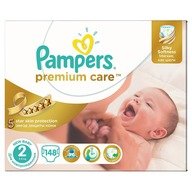 Scutece Pampers Premium Care 2 New Baby Mega Box 148 buc