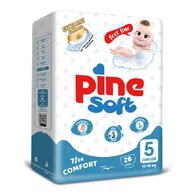 Scutece pentru bebelusi Pine Soft - Pachet Advantage - Pine Junior 11-18 kg x 28 buc
