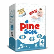 Scutece pentru bebelusi Pine Soft - Pachet Advantage - Pine Maxi 7-14 kg x 36 buc