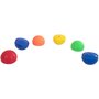 Semisfere de echilibru arici in culorile curcubeului, set de 6 - 3