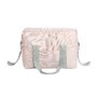 Geanta pentru mamici, Sensillo, Indiana, Cu aspect de geanta sport, Din material impermeabil, Cu fermoar, 43 x 43 x 13 cm, Roz - 2