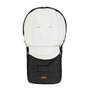 Sac termic de iarna, Sensillo, Calduros, Impermeabil, Polar, Compatibil cu saniute si carucioare, 95x40 cm, Negru