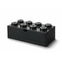 Cutie depozitare jucarii, Lego, Sertar de birou 2x4 Negru - 1