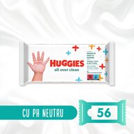 Huggies - BW All Over Clean 56 buc