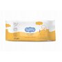 Servetele umede, Bebble, Cu musetel, Pachet cu 54 bucati, Alb/Galben - 1