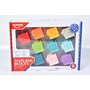Huanger - Cuburi Soft , 10 bucati , Cu cifre si culori diferite, Multicolor - 2