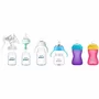 Set 2 biberoane, Philips Avent, Anti-colici, 125 ml, Fara BPA, Usor de curatat, Tetine cu structura striata contra aplatizarii, 0 luni+, Transparent - 4