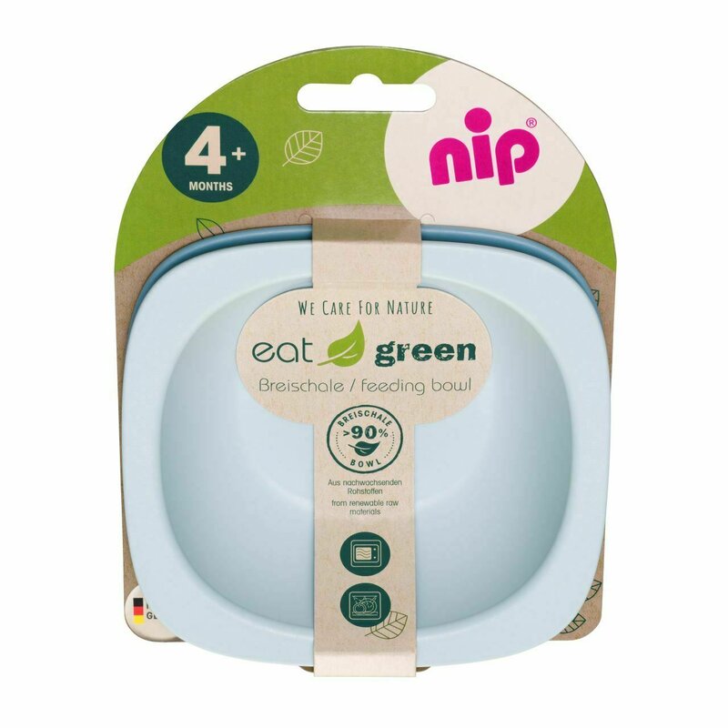 Nip - set de masa , eat green , 2 castroane, pentru mancarea copiilor
