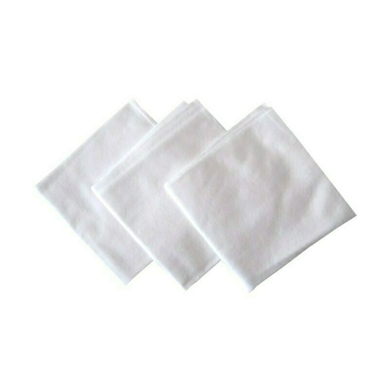 Deseda - set 2 cearsafuri din finet 120x60 cm - alb