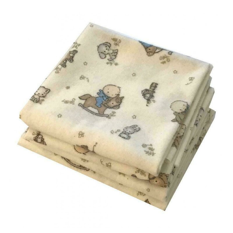 Deseda - set 2 cearsafuri din finet 120x60 cm - caluti