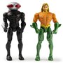Spin Master - Set figurine Aquaman si Black Manta , DC Universe , Cu 6 accesorii, Articulate, Multicolor - 1