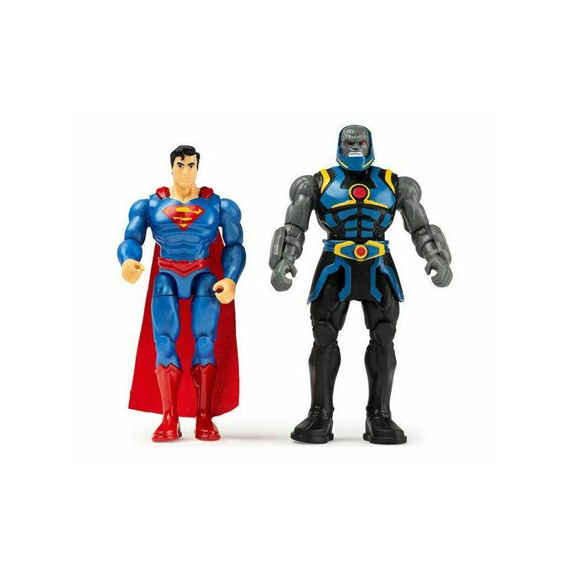 Spin master - Set figurine Superman si Darkseid , DC Universe , Cu 6 accesorii, Articulate