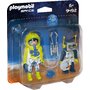 Playmobil - Set 2 Figurine - Astronaut Si Robot - 1