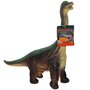 Up int'l - Set 2 figurine dinozauri din cauciuc, T-Rex maro si Brachiosaurus, 34 cm - 3