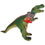 Up int'l - Set 2 figurine dinozauri din cauciuc, T-Rex verde si Tsintaosaurus, 34 cm - 2