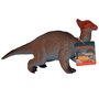 Up int'l - Set 2 figurine dinozauri din cauciuc, T-Rex verde si Tsintaosaurus, 34 cm - 3