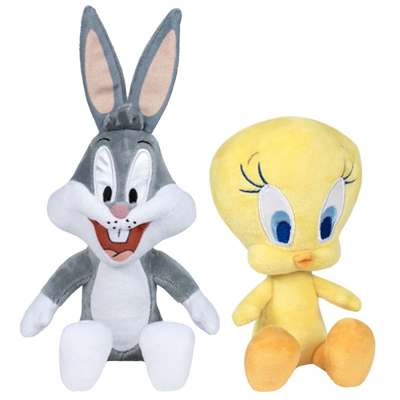 Set 2 jucarii din plus Bugs Bunny 18 cm si Tweety 16 cm (sitting) Jucarii & Cadouri >> Jucarii de Plus