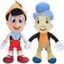 Set 2 jucarii din plus Pinocchio si Jiminy Cricket, 35 cm - 1