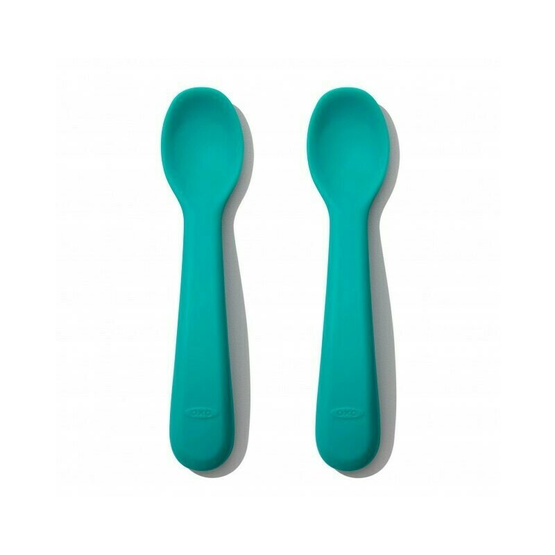 Oxo Tot - Set tacamuri 2 bucati din Silicon, Teal