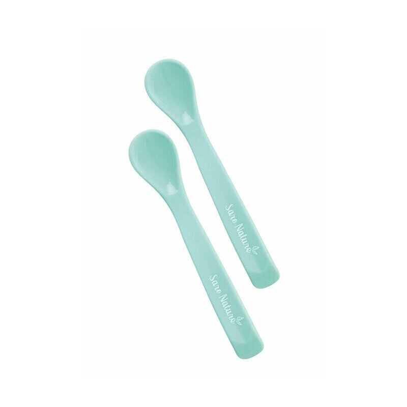 Saro baby - set tacamuri 2 bucati din silicon, mint